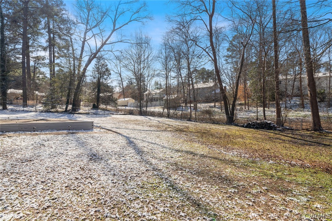 4541 Crossgate Road Chester, VA 23831 - Photo 47 of 47 a view of road with covered with snow