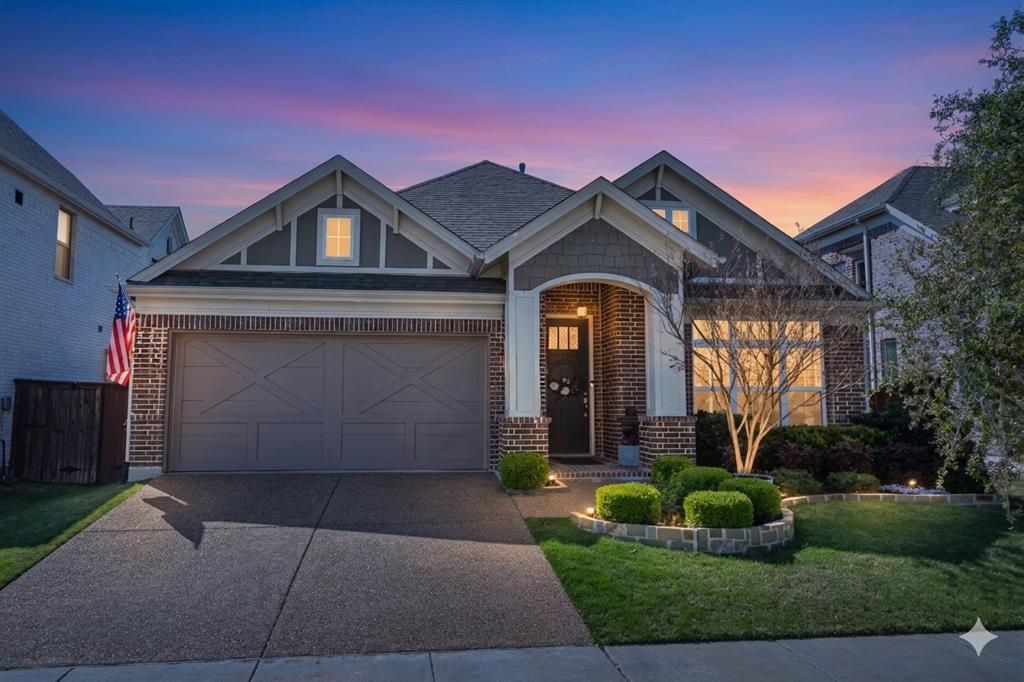 1213 Sea Island Road Aubrey, TX 76227 - Photo 1 of 36 Charming single-story home with a welcoming curb appeal and manicured front and back yard