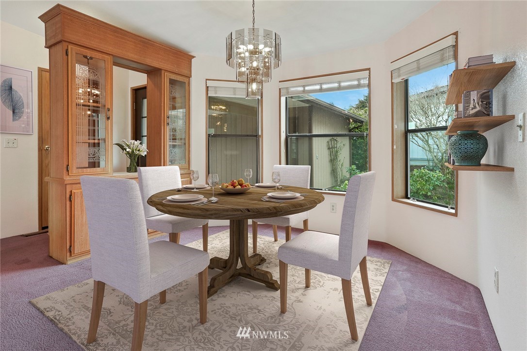 24031 10th Place West Bothell, WA 98021 - Photo 5 of 32 a view of a dining room with furniture window and outside view