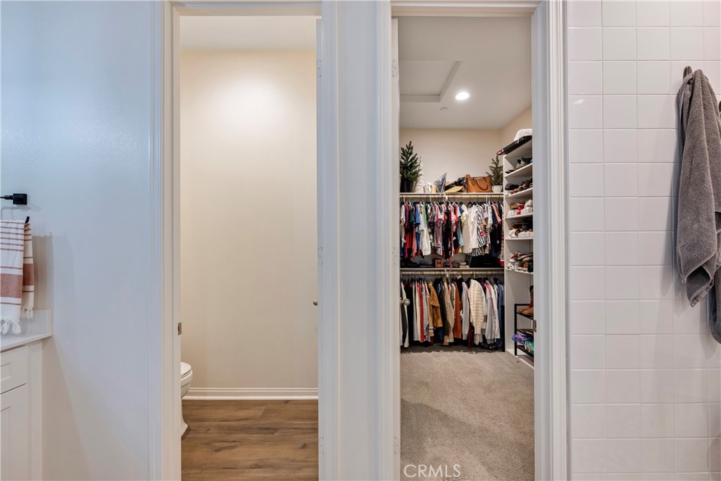 4124 Cameron Way Corona, CA 92883 - Photo 48 of 76 a view of a hallway with a elevator