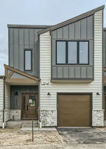 a view of front door of house