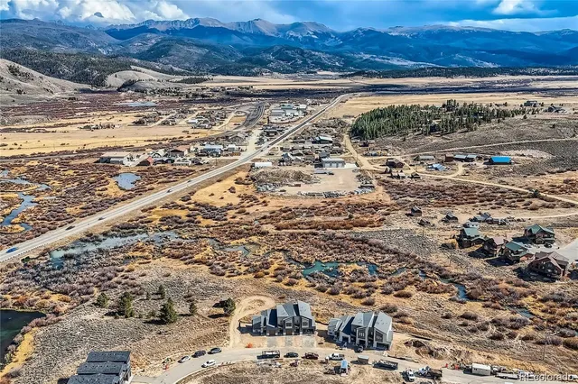 a view of an ocean and beach