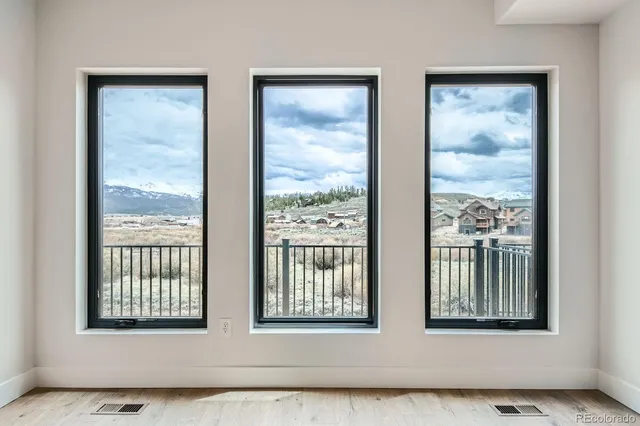 a view of front door