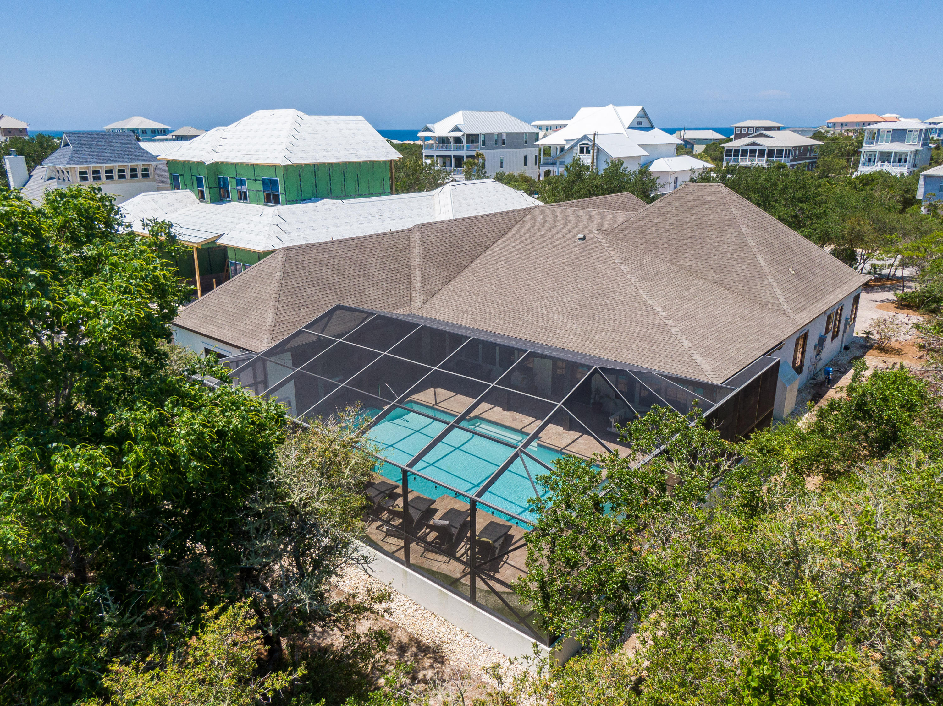 92 Brenda Lane Inlet Beach, FL 32461 - Photo 40 of 41 92 Brenda Lane Aerial-9