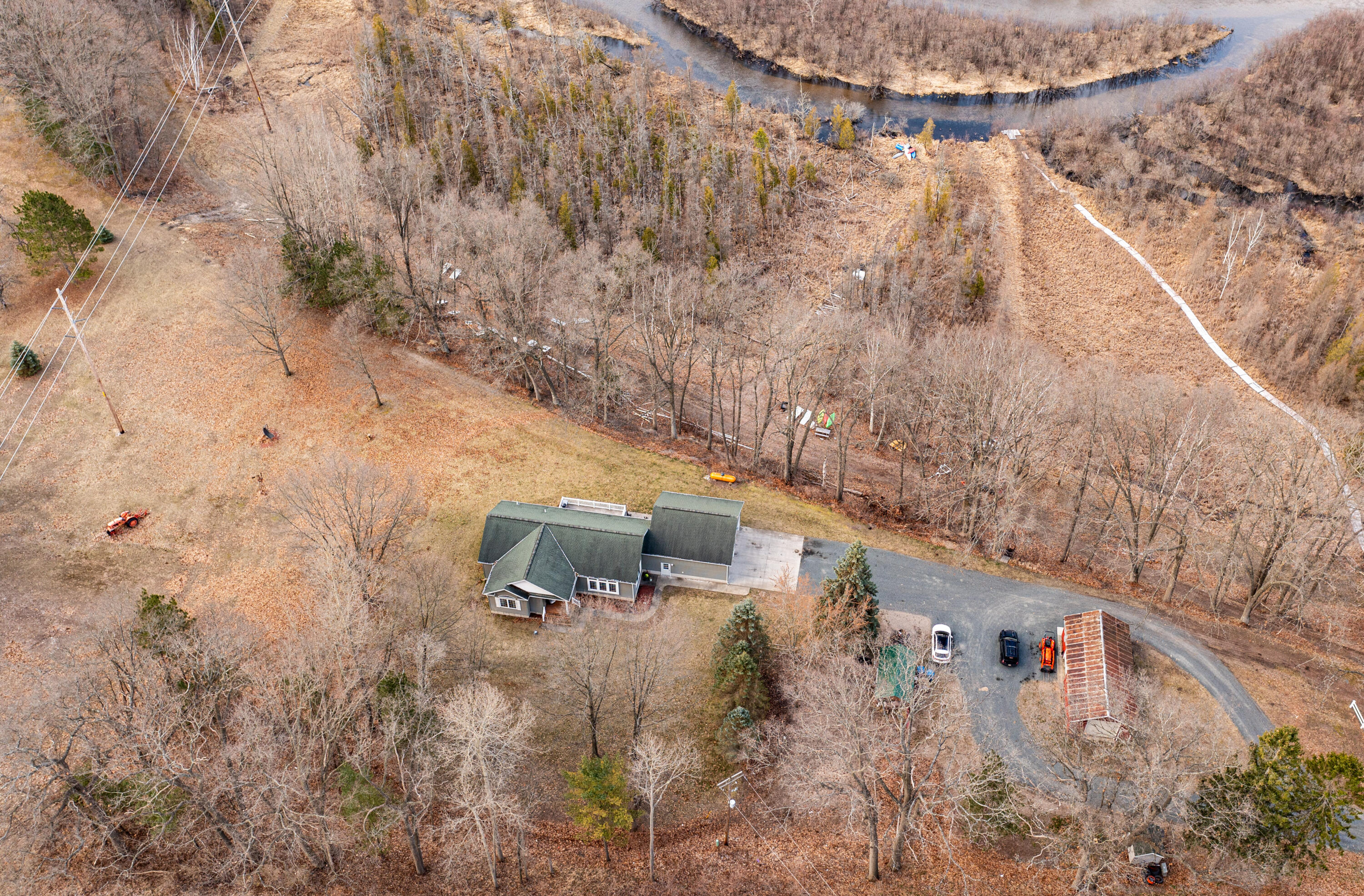 2315 Stronach Road Manistee, MI 49660 - Photo 3 of 37 Enjoy 1200 ft. of frontage!