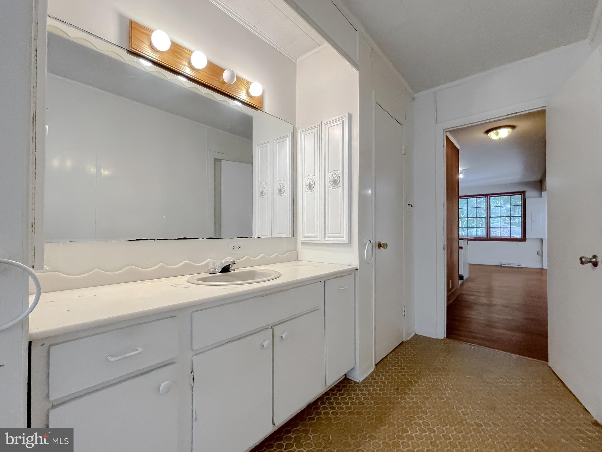 43979 Drum Cliff Road Hollywood, MD 20636 - Photo 21 of 57 a bathroom with a sink and mirror