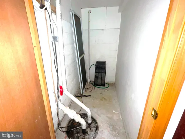 a view of water heater room