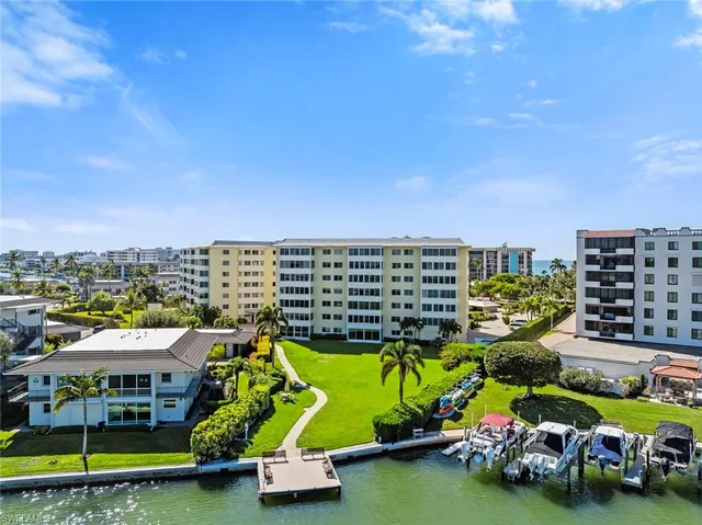 a view of a city with tall buildings