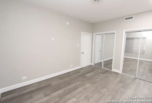 wooden floor in an empty room