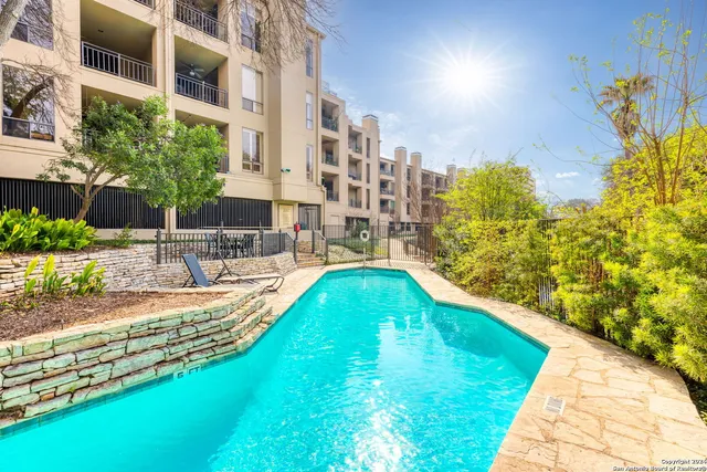 an aerial view of residential building