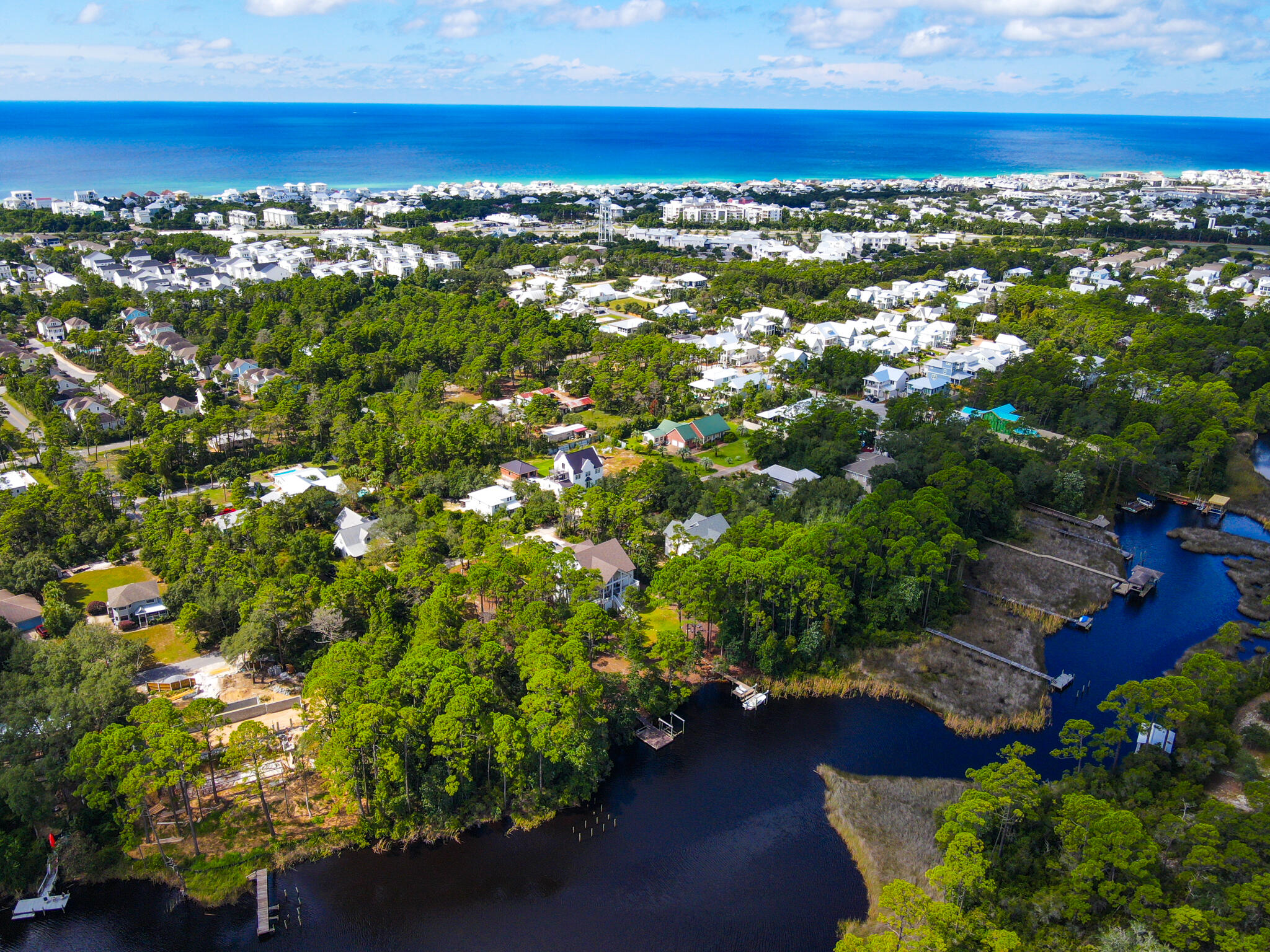 898 North Walton Lakeshore Drive Inlet Beach, FL 32461 - Photo 10 of 13 a view of city and ocean
