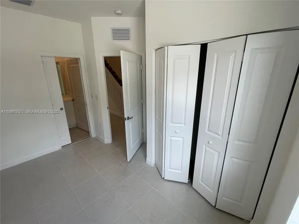 a view of closet area