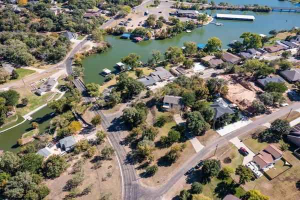 an aerial view of ocean residential house with outdoor space
