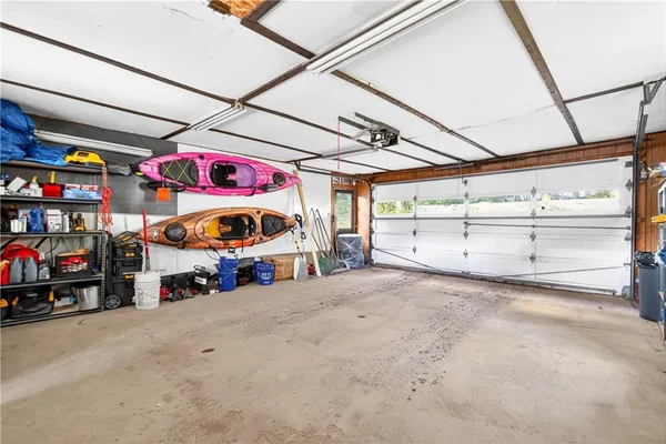 a view of garage