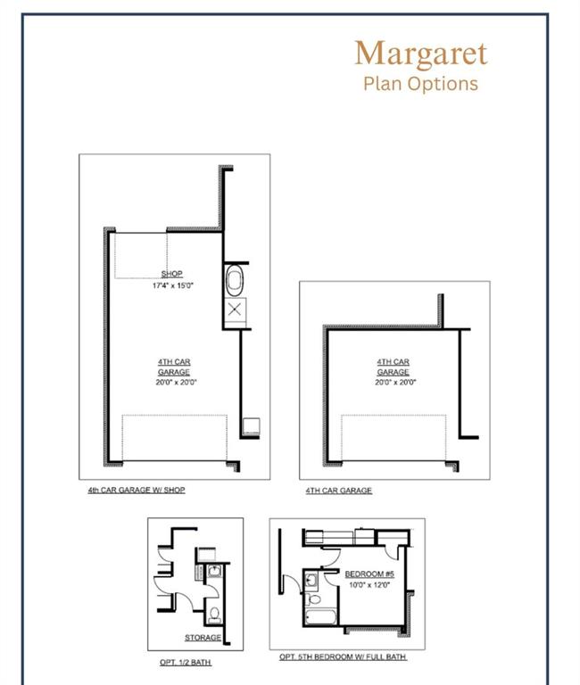 2046 Wilson Street Howe, TX 75459 - Photo 2 of 3 Plan Options 8-03-2026