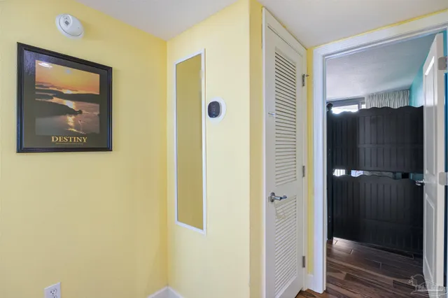 a bathroom with a shower sink and mirror