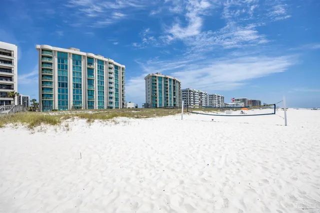 a view of a building with a outdoor space