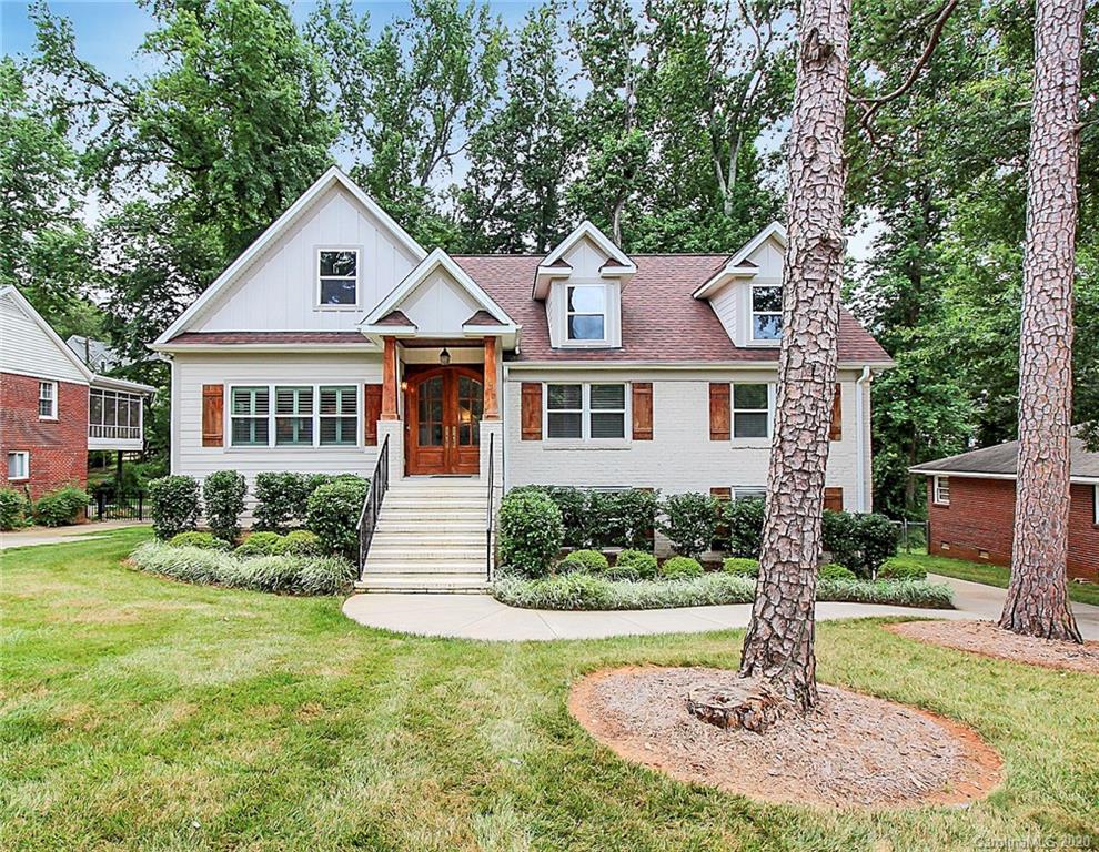 132 Scofield Road Charlotte, NC 28209 - Photo 44 of 44 a front view of a house with a yard