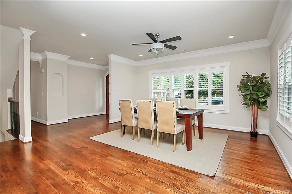 132 Scofield Road Charlotte, NC 28209 - Photo 7 of 44 a view of a livingroom with furniture window and wooden floor