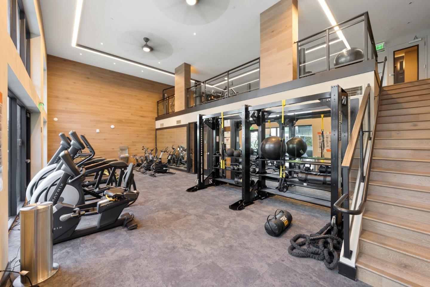 3578 Rambla Place, Unit 311 Santa Clara, CA 95051 - Photo 29 of 48 a view of a room with gym equipment