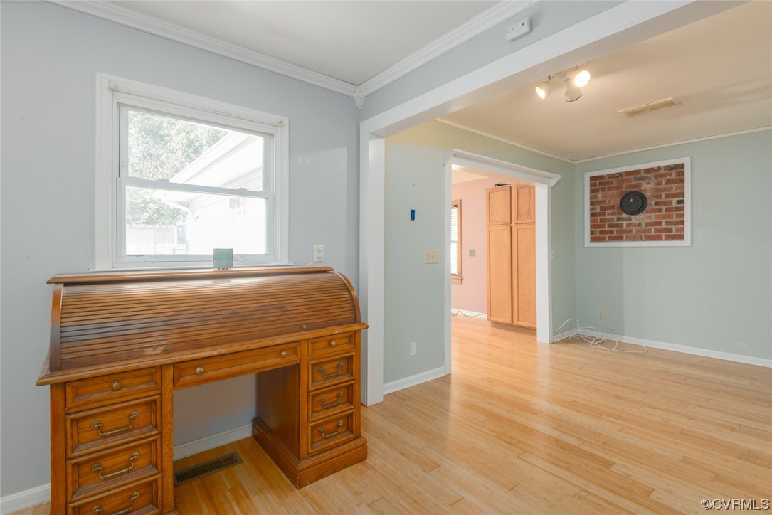 122 Fairview Road Louisa, VA 23093 - Photo 11 of 39 a room with a bed and wooden floor