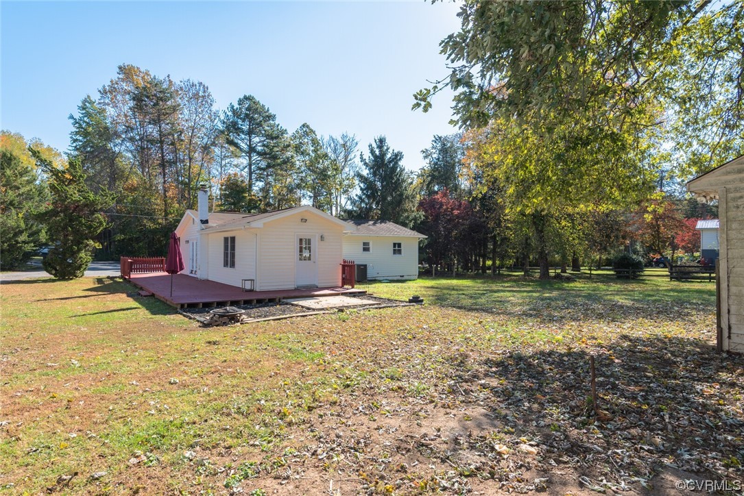 122 Fairview Road Louisa, VA 23093 - Photo 29 of 39 a view of a house with yard and trees