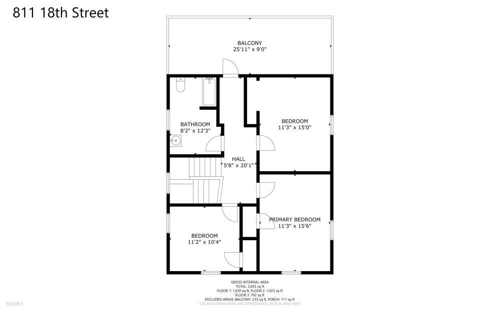 811 18th Street Sacramento, CA 95811 - Photo 70 of 71 a picture of a floor plan