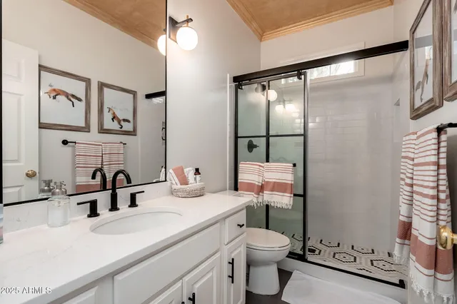 a view of city and mountain