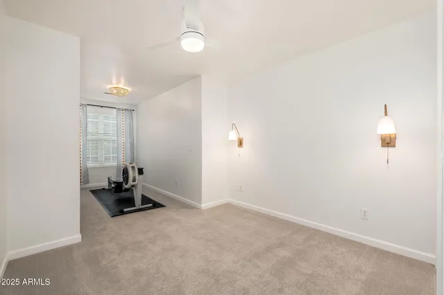 a view of a city with mountains in the background