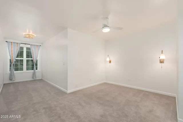 a view of a city with mountains in the background