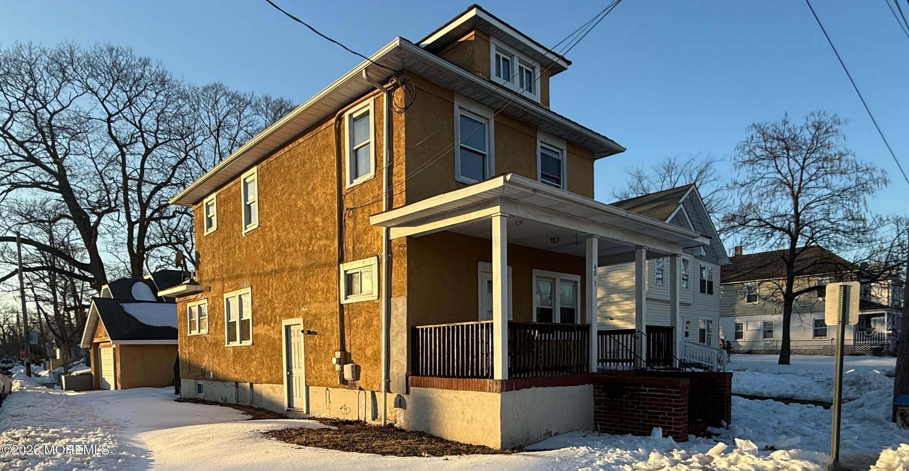 401 Ridge Avenue Asbury Park, NJ 07712 - Photo 11 of 11 a front view of a house with shower