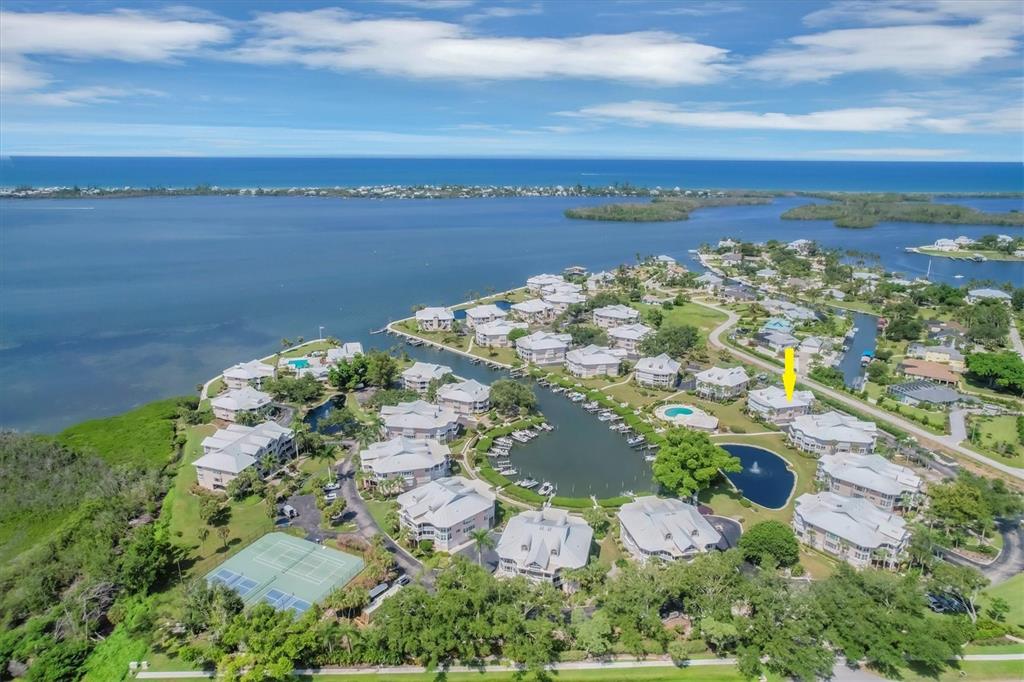 11000 Placida Road, Unit 1603 Placida, FL 33946 - Photo 30 of 44 a view of a lake with a lake