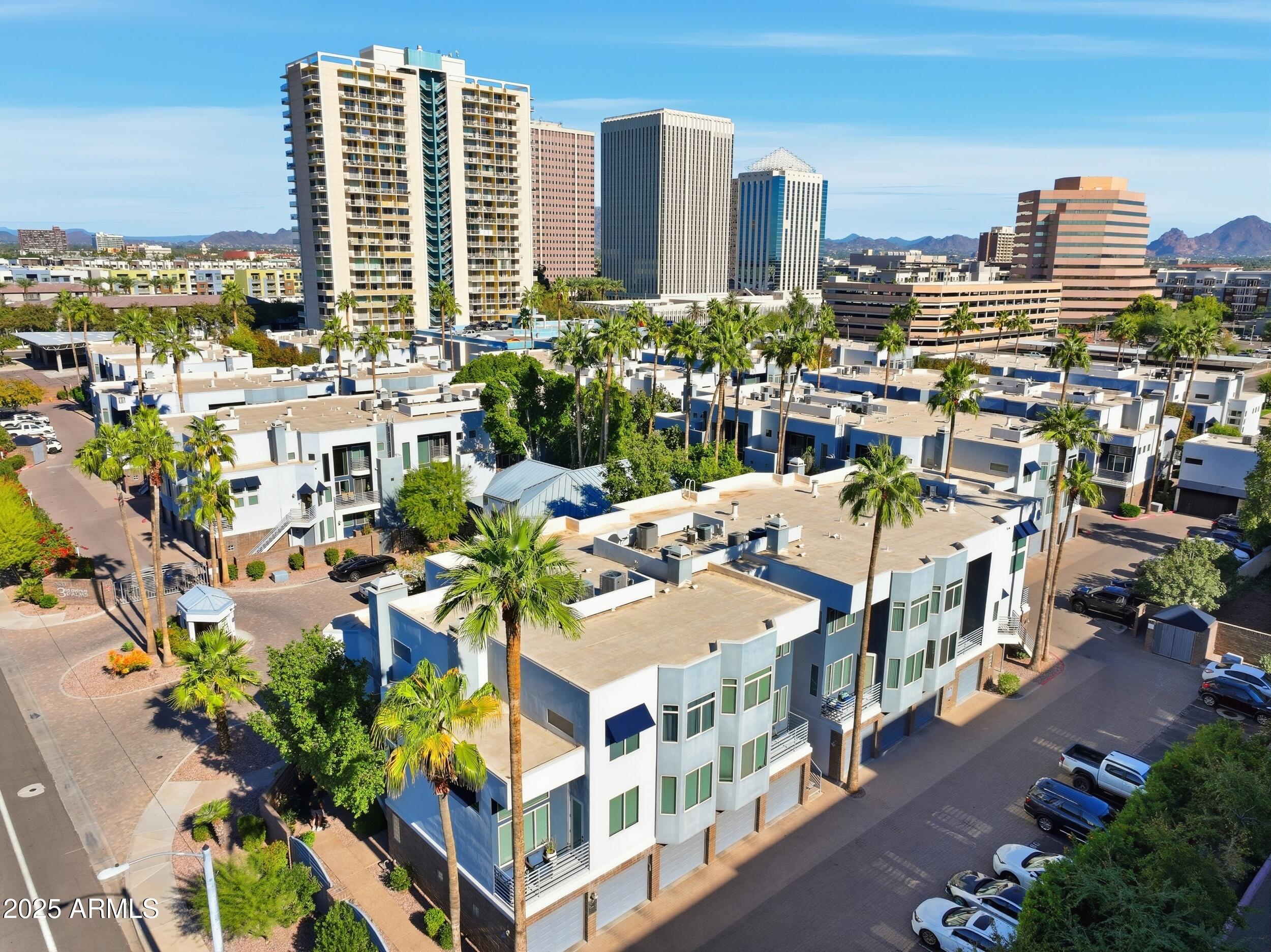 3633 North 3rd Avenue, Unit 2009 Phoenix, AZ 85013 - Photo 34 of 36 a view of city with tall buildings