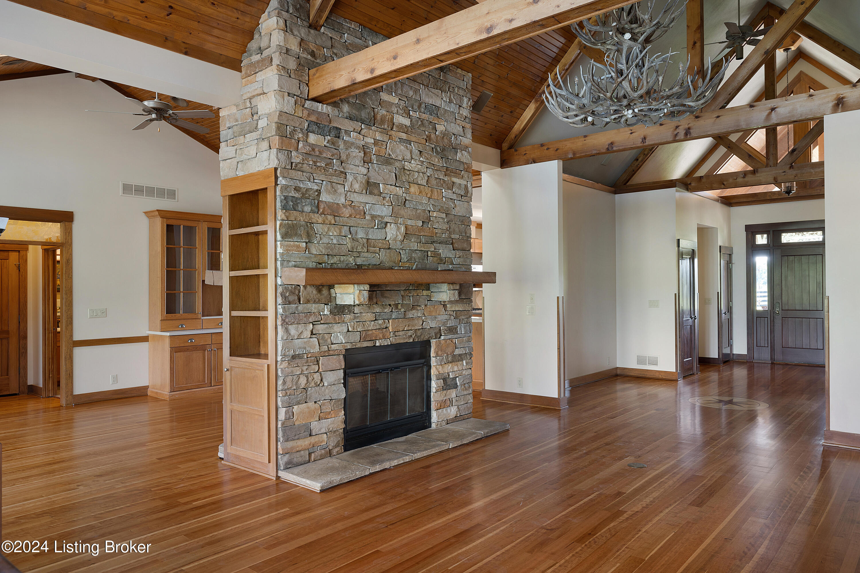 5908 Aiken Road Louisville, KY 40245 - Photo 16 of 86 From Living Rm to Hearth Rm and Foyer