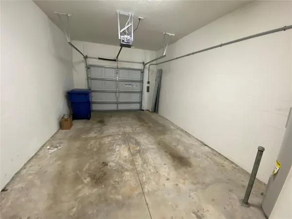 a view of a room with an empty space