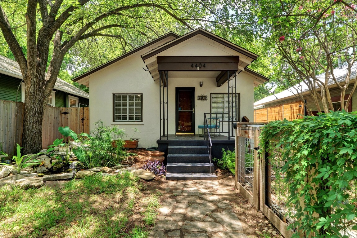 Charming 1940s Hyde Park bungalow with contemporary upgrades in Central Austin.