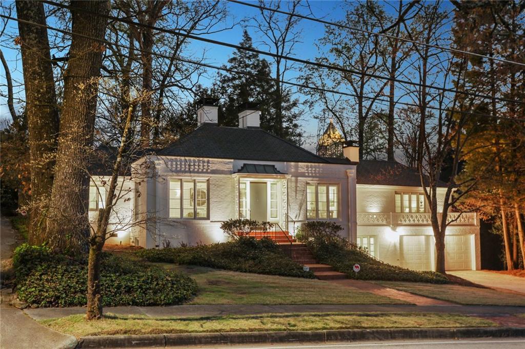 195 Beverly Road Northeast Atlanta, GA 30309 - Photo 1 of 1 a front view of a house