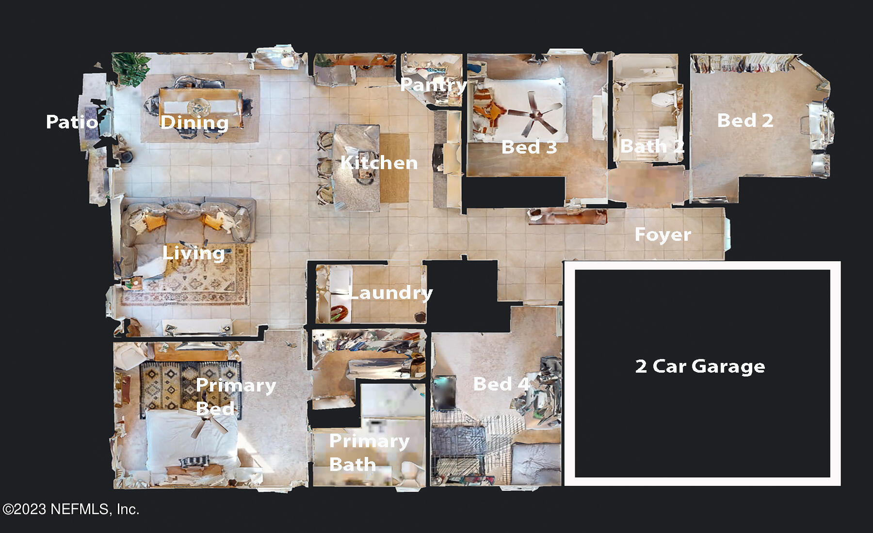 79 Rivertown Road Palm Coast, FL 32137 - Photo 29 of 29 Floor Plan