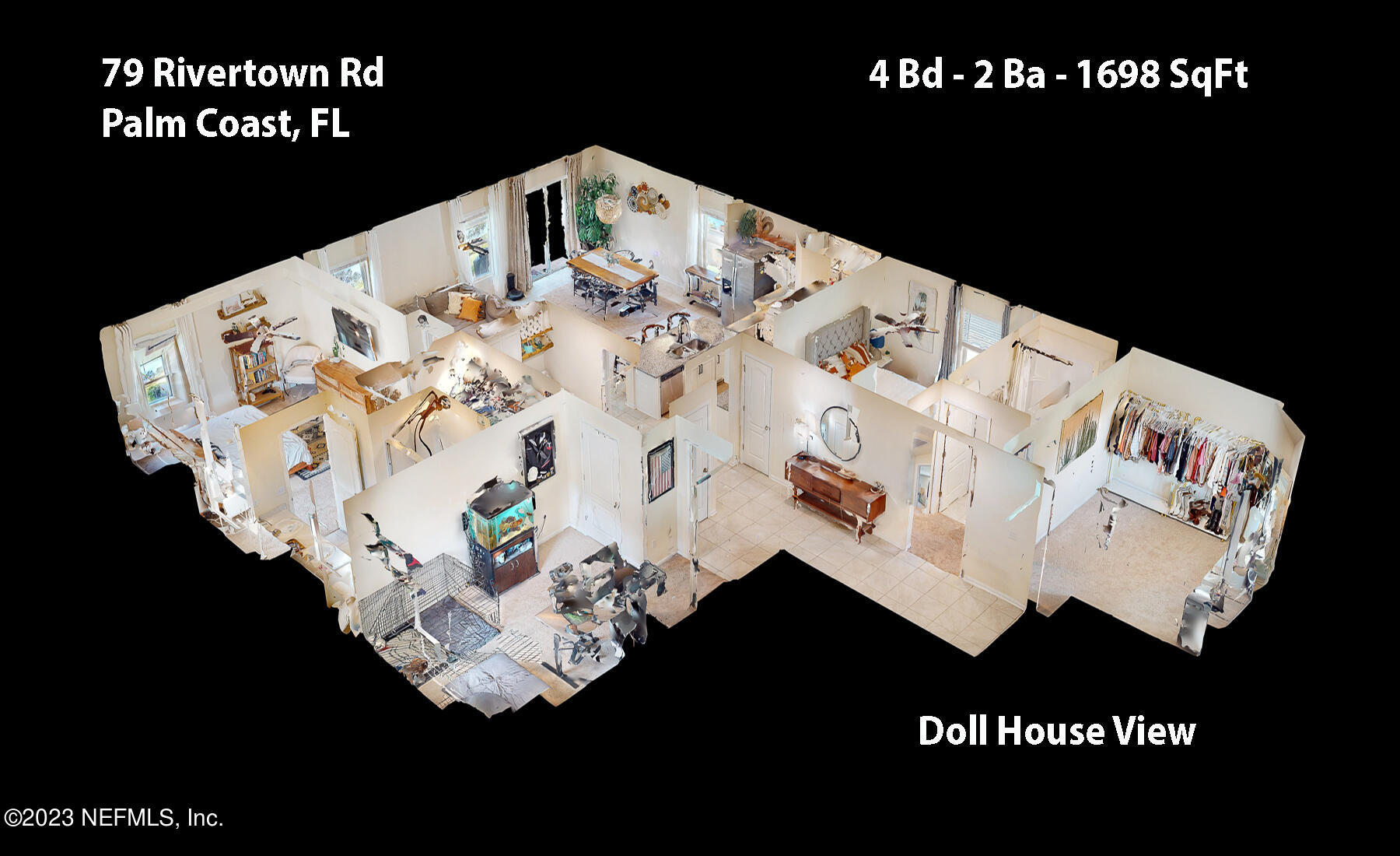 79 Rivertown Road Palm Coast, FL 32137 - Photo 28 of 29 Doll House View