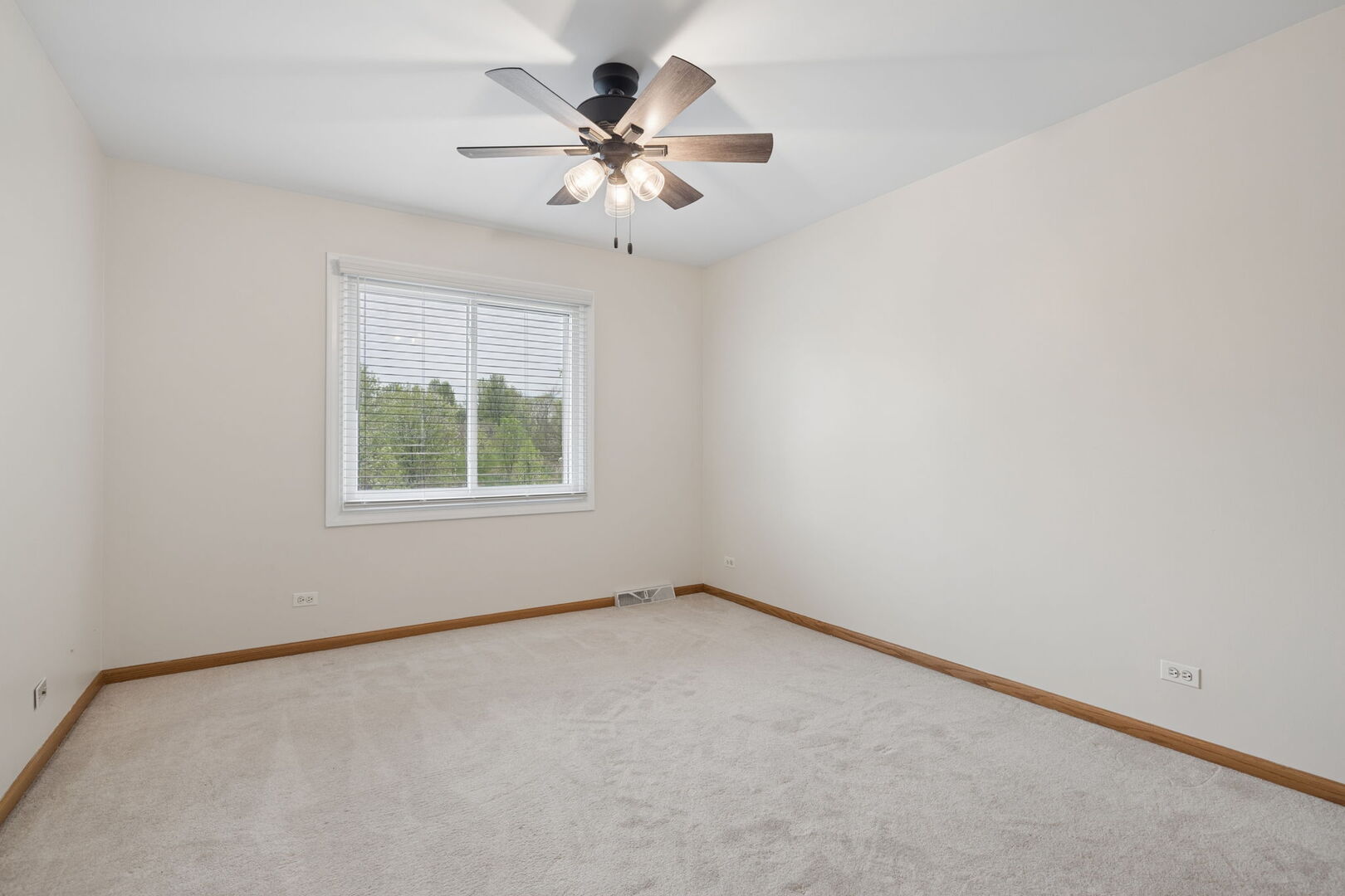 740 Countryside Drive Bolingbrook, IL 60490 - Photo 21 of 29 an empty room with a window and a fan