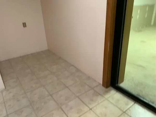 a view of a small space