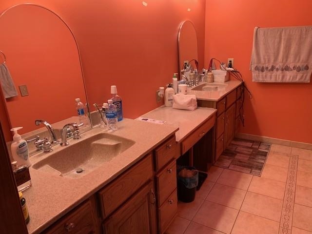 12002 Jackson River Road Monterey, VA 24465 - Photo 27 of 65 a bathroom with a sink double vanity and a mirror
