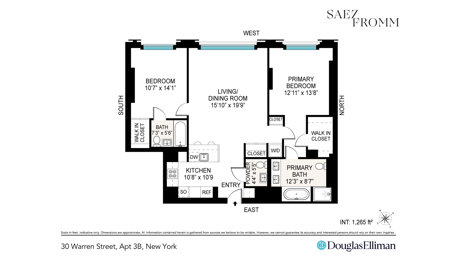 30 Warren Street, Unit 3B Manhattan, NY 10007 - Photo 16 of 16