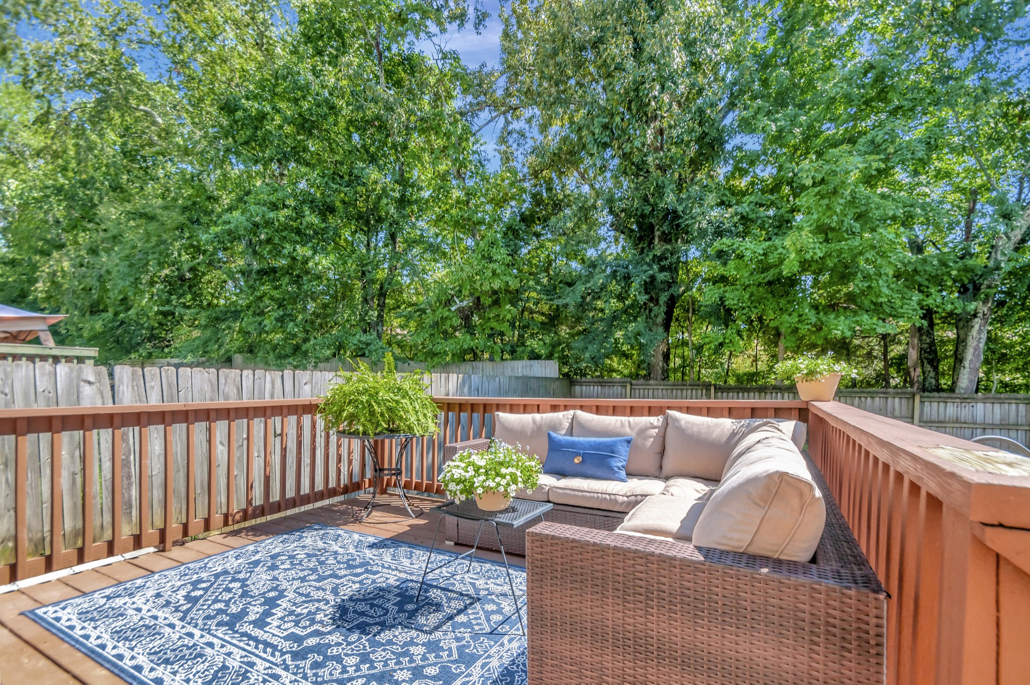 1118 Golf View Way Spring Hill, TN 37174 - Photo 22 of 30 a view of backyard with outdoor seating and green space