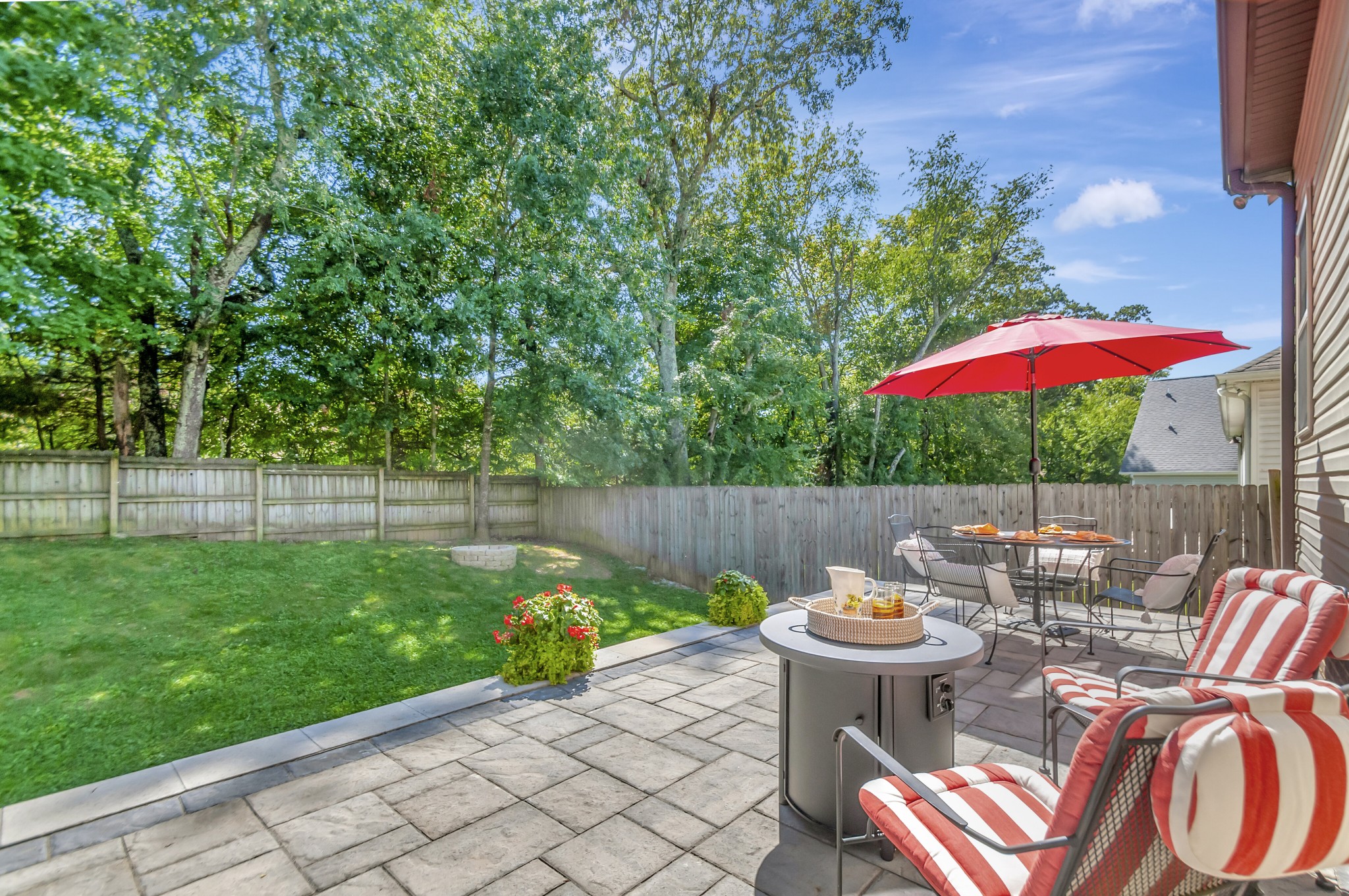 1118 Golf View Way Spring Hill, TN 37174 - Photo 26 of 30 a view of a patio with furniture