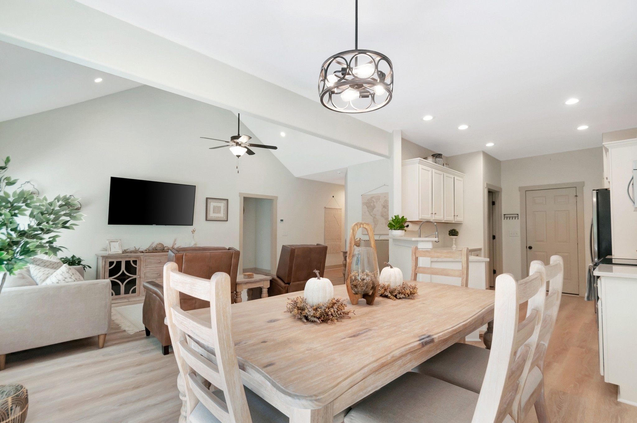 1118 Golf View Way Spring Hill, TN 37174 - Photo 9 of 30 a view of a dining room with furniture and wooden floor