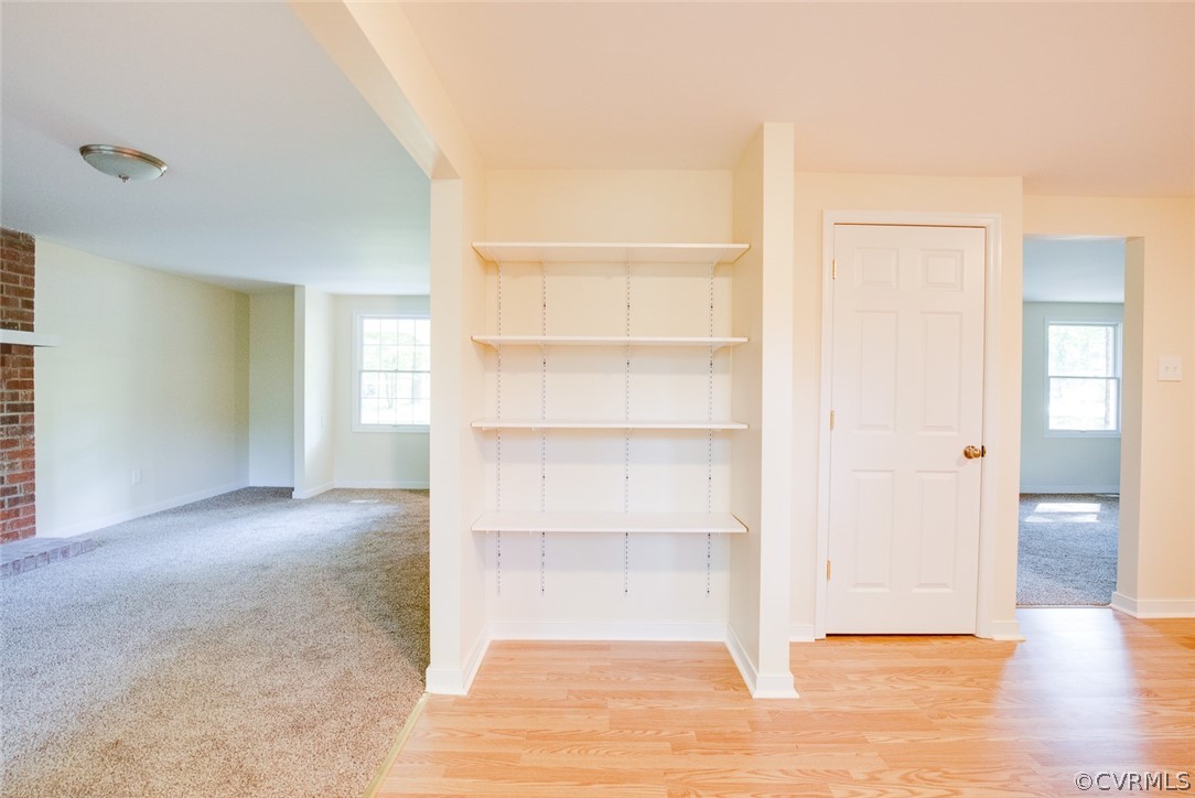 9302 Radborne Road Chesterfield, VA 23236 - Photo 14 of 48 a view of an empty room with wooden floor and closet
