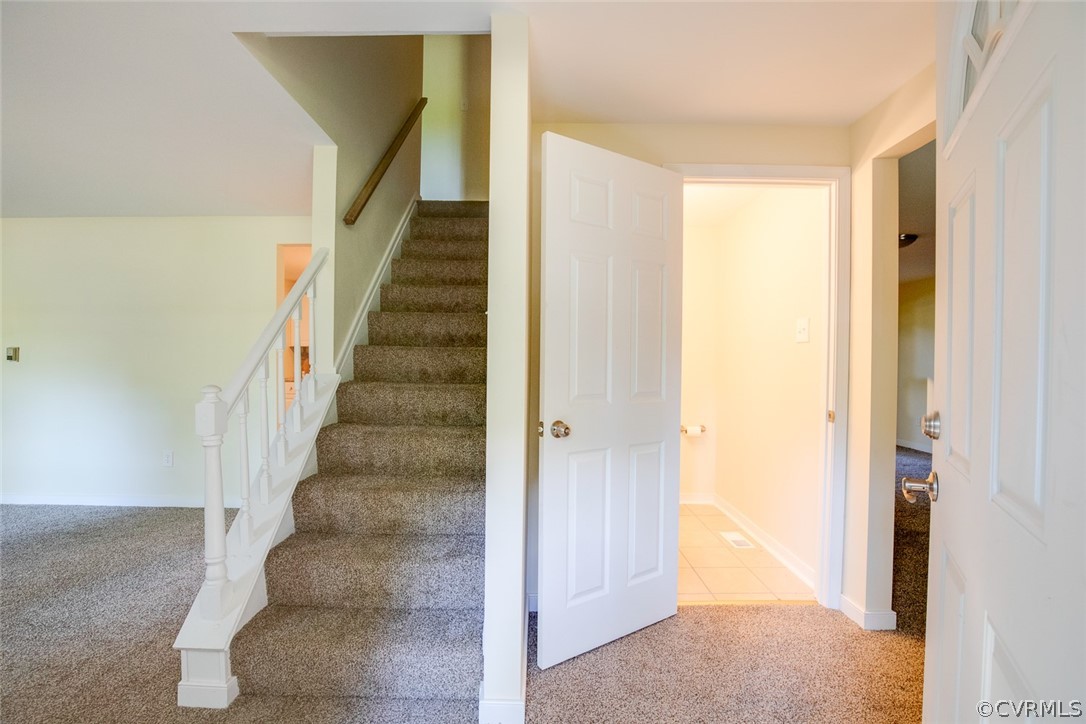 9302 Radborne Road Chesterfield, VA 23236 - Photo 18 of 48 a view of an entryway with staircase