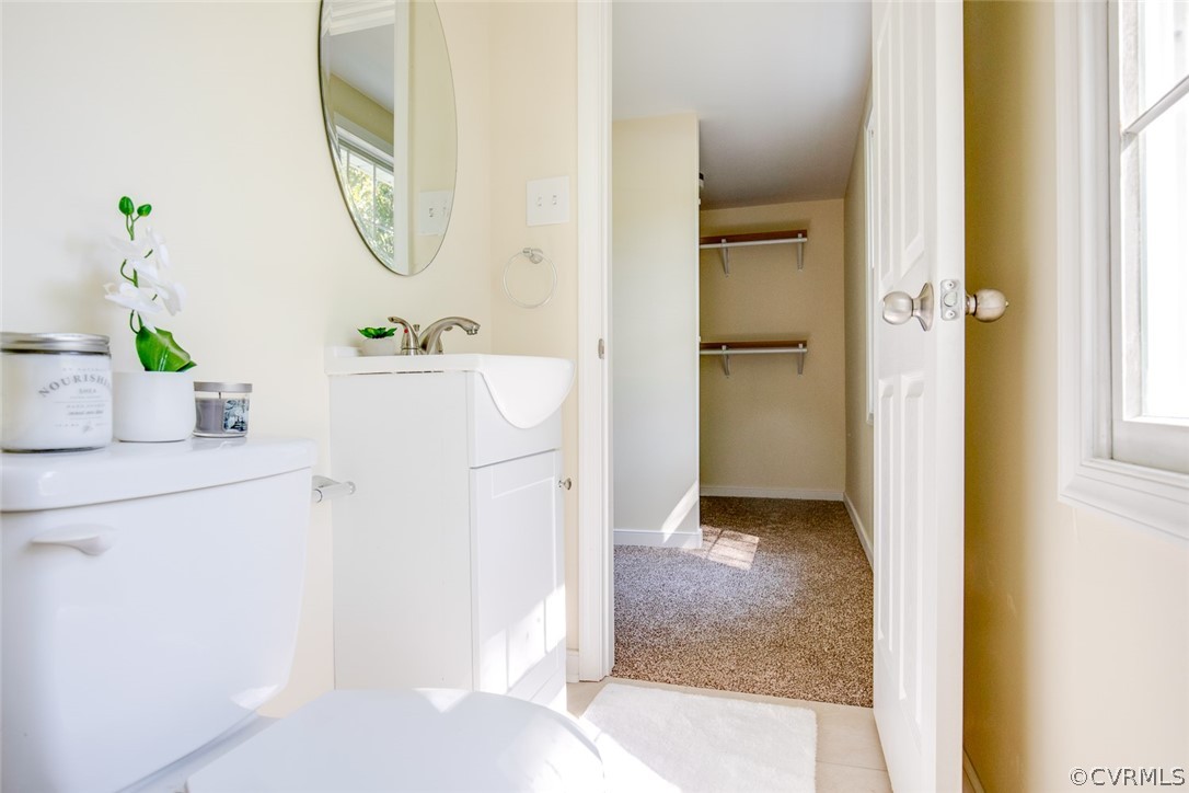 9302 Radborne Road Chesterfield, VA 23236 - Photo 36 of 48 a bathroom with a sink and a mirror
