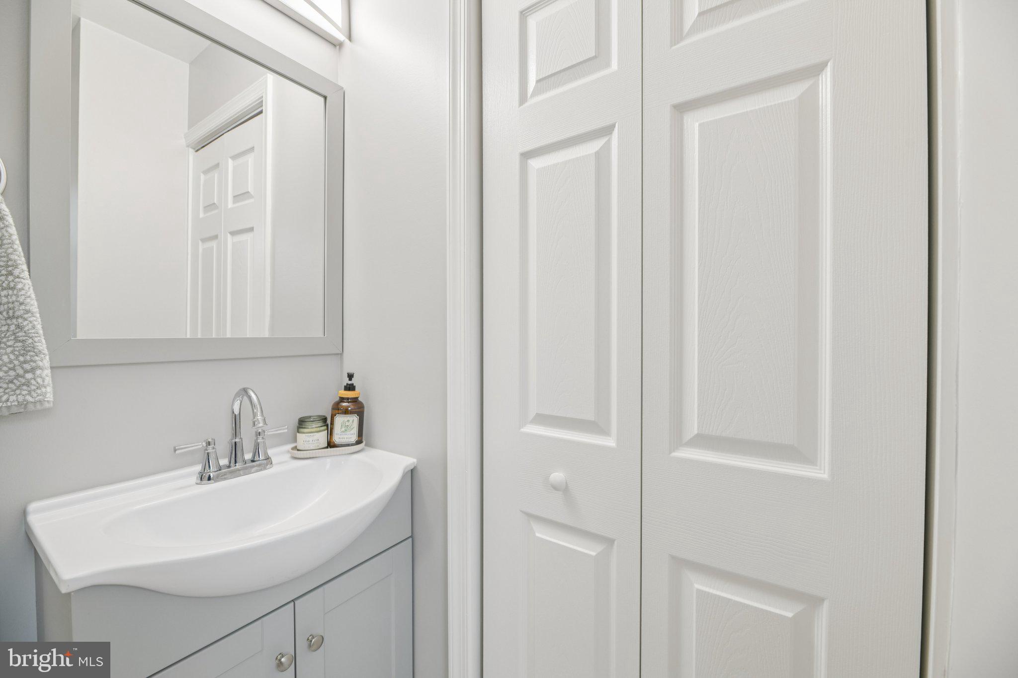 303 Foundry Lane Fort Washington, MD 20744 - Photo 22 of 43 a bathroom with a sink and a mirror